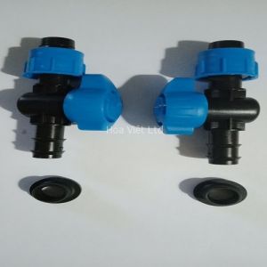 Khởi  thủy nhỏ giọt có khóa 1 tai với ống  nhỏ giọt fi 16;20