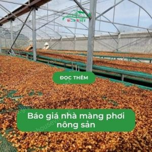 Báo giá nhà màng phơi nông sản
